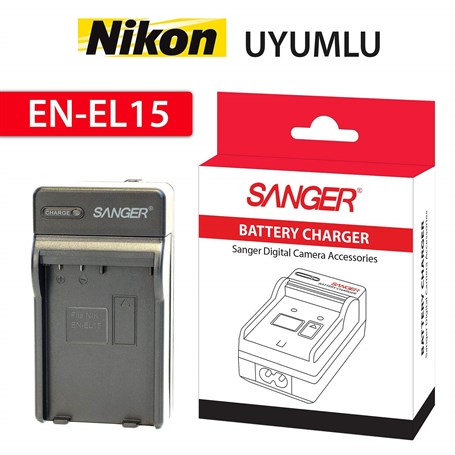Nikon EN-EL15 Şarj Aleti Şarz Cihazı Sanger