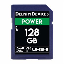 Delkin Devices 128GB Power SDXC UHS-II (U3/V90) Hafıza kartı