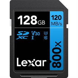 Lexar 128GB High-Performance 800x UHS-I SDXC Hafıza kartı