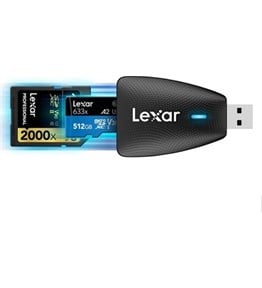 Lexar 2in1 USB 3.1 Multi Card Reader SD/Micro SD Kart Okuyucu