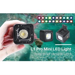 Ulanzi L1 Pro Su Geçirmez Mini Led Işık