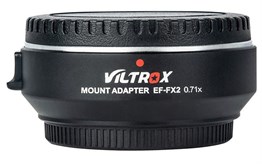 Viltrox EF-FX2 0.71x Lens Adaptörü (Canon EF Lens - Fujifilm X Gövde)