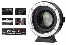 Viltrox EF-FX2 0.71x Lens Adaptörü (Canon EF Lens - Fujifilm X Gövde)